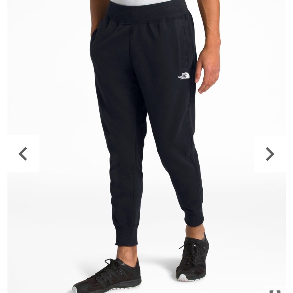 Black North Face Joggers